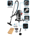 Graphite Odkurzacz Warsztatowy Energy+ 18V Li-Ion, Na Mokro i Na Sucho, Zbiornik 20L 58GE124