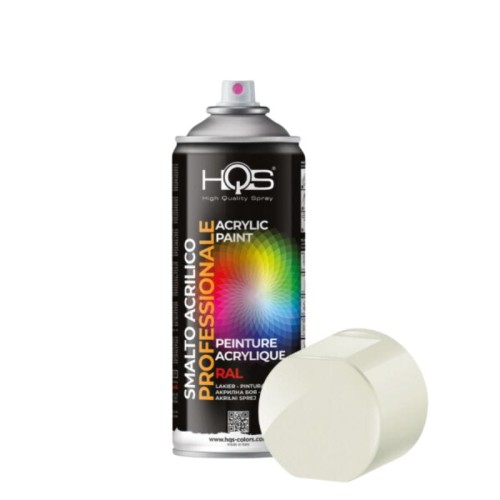 HQS Lakier Spray RAL 9016 biały mat 400 ml