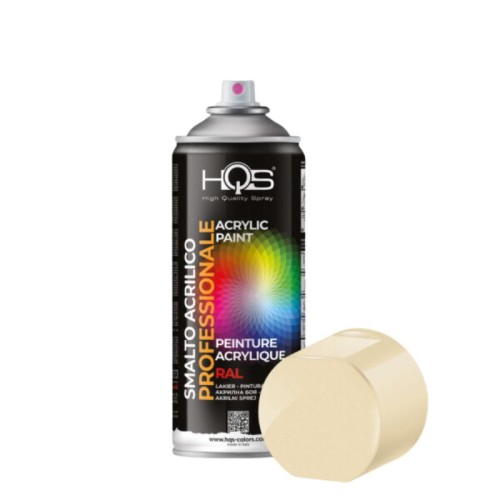 HQS Lakier Spray RAL 1015 kość słoniowa połysk 400 ml