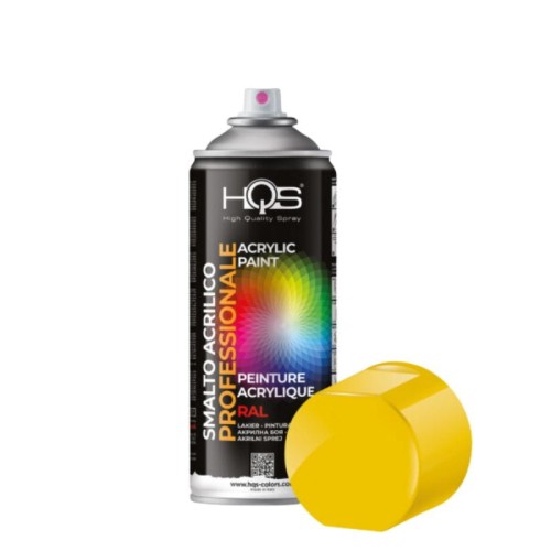 HQS Lakier Spray RAL 1023 żółty połysk 400 ml