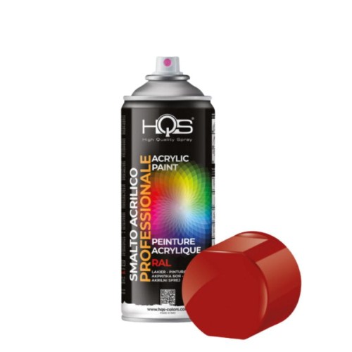 HQS Lakier Spray RAL 3000 czerwony płomienny połysk 400 ml