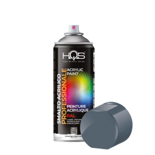 HQS Lakier Spray RAL 7031 szary niebieski 400 ml