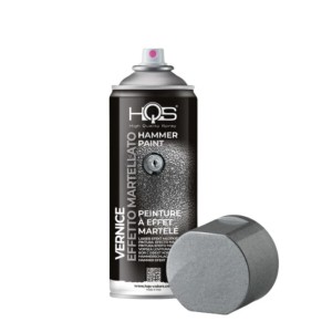 HQS Lakier Spray efekt młotkowy srebrny 400 ml 