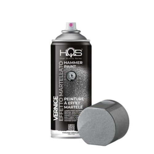 HQS Lakier Spray efekt młotkowy srebrny 400 ml