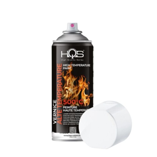 HQS Lakier Spray wysokotemperaturowy biały 400 ml
