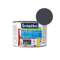 ŚNIEŻKA Emalia akrylowa SUPERMAL RAL7016 antracyt 0,4L półpołysk