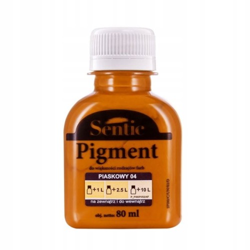 SENTIC Pigment do farb 80 ml Piaskowy D04
