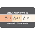 SENTIC Pigment do farb 80 ml Brzoskwiniowy D05