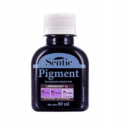 SENTIC Pigment do farb 80 ml Lawendowy D13
