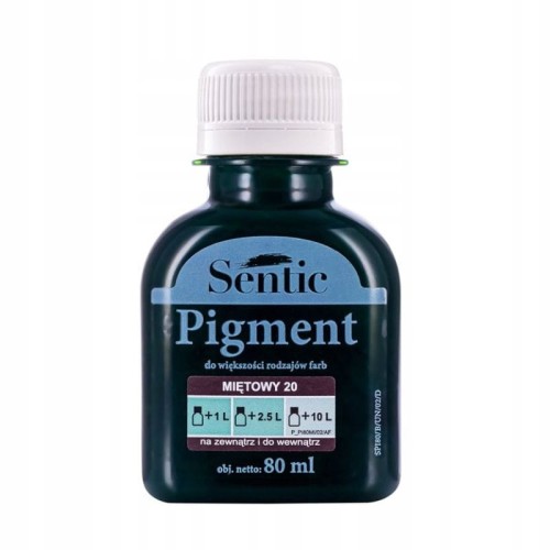 SENTIC Pigment do farb 80 ml Miętowy D20