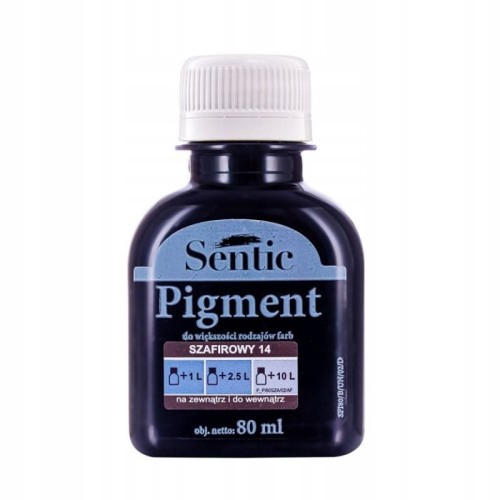 SENTIC Pigment do farb 80 ml Szafirowy D14