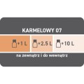 SENTIC Pigment do farb 80 ml Karmelowy D07