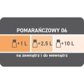 SENTIC Pigment do farb 80 ml Pomarańczowy D06