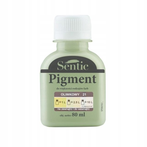 SENTIC Pigment do farb 80 ml Oliwkowy D21