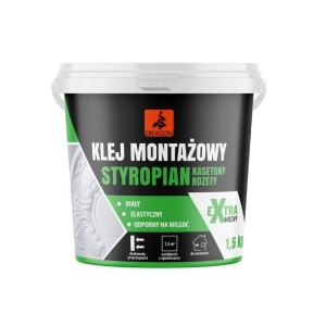 DRAGON Klej montażowy Styropian Kasetony Rozety 4,5 kg