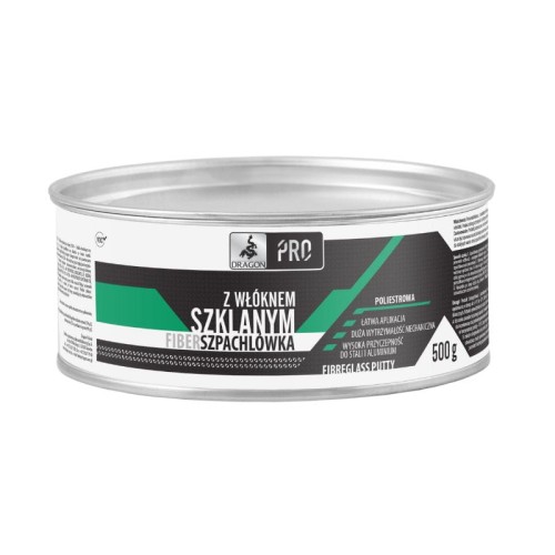 DRAGON Szpachlówka fiber z włóknem szklanym 500g