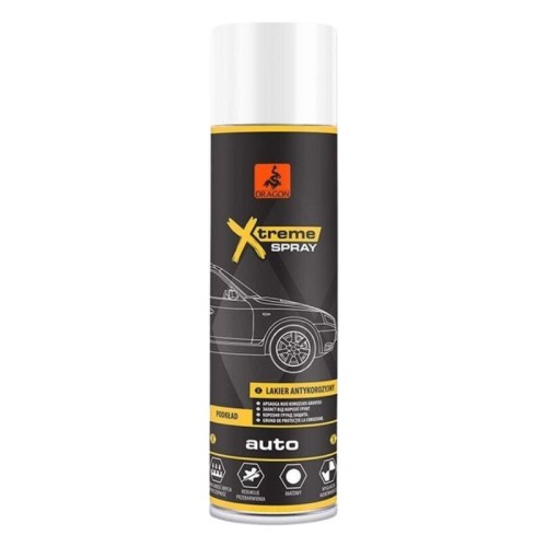 DRAGON Lakier antykorozyjny Auto Podkład w aerozolu biały 500 ml