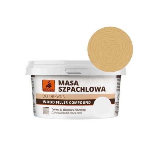 DRAGON Masa szpachlowa do drewna 250g modrzew