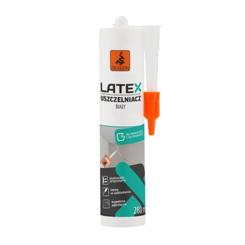 DRAGON Uszczelniacz latexowy 280 ml biały