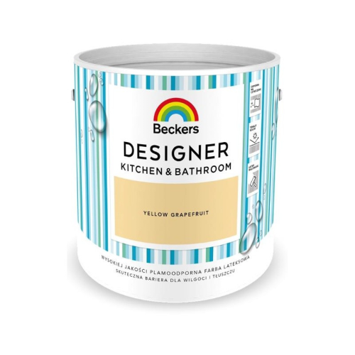 BECKERS DESIGNER KITCHEN &amp; BATHROOM YELLOW GRAPEFRUIT 2,5 L