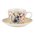 FLORINA Filiżanka ze spodkiem porcelanowa Ville 230 ml