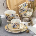 FLORINA Filiżanka ze spodkiem porcelanowa Ville 230 ml