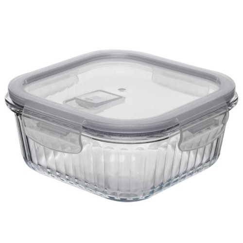 FLORINA Pojemnik szklany Mariet 1200 ml kwadratowy