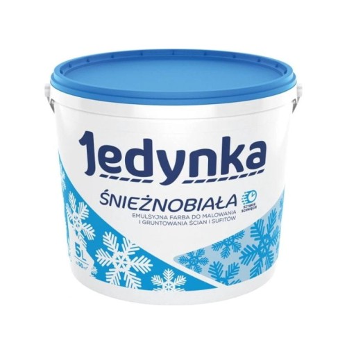 JEDYNKA Śnieżnobiała farba emulsyjna 3L