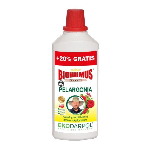EKODARPOL Biohumus Extra - pelargonia 1L + 20% gratis