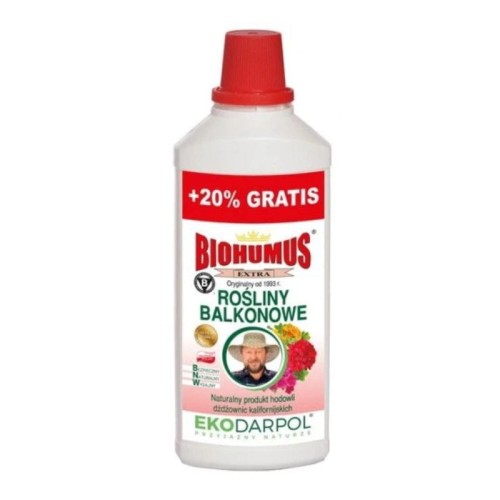 EKODARPOL Biohumus Extra - rośliny balkonowe 1L + 20% gratis