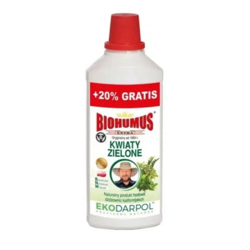 EKODARPOL Biohumus Extra - kwiaty zielone 1L + 20% gratis