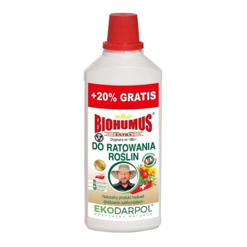 EKODARPOL Biohumus Extra - do ratowania roślin 1L + 20% gratis