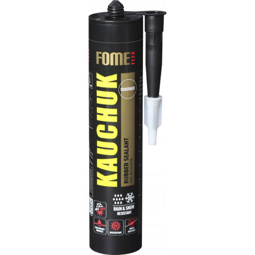 Fome Flex Uszczelniacz Kauczukowy Dekarski Bezbarwny 300ml