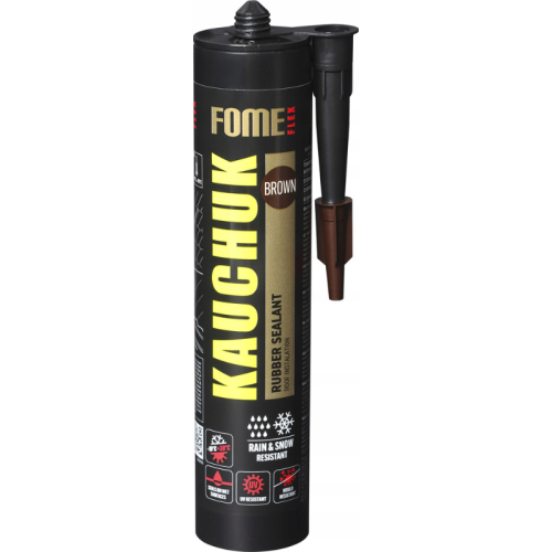 Fome Flex Uszczelniacz Kauczukowy Dekarski Brązowy 300ml