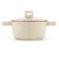 STARKE PRO Zestaw garnków Starlet Beige 10 elementów