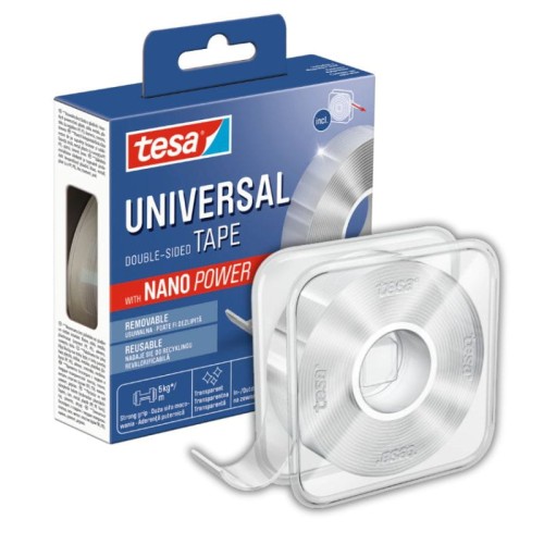 TESA Dwustronna taśma montażowa z Nano Power 3m x 30mm transparentna
