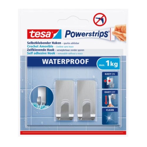 TESA Haczyk wodoodporny M stal nierdzewna 1 kg 2 szt.