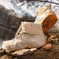 LAHTI PRO Buty outdoorowe trzewiki trekkingowe beżowe L30126 rozmiar 42