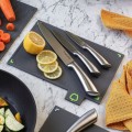 KonigHOFFER Zestaw 4 desek do krojenia ze stojakiem Marcel