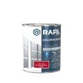 RAFIL Emalia Chlorokauczuk 0,75L czerwony drogowy RAL 3020