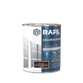 RAFIL Emalia Chlorokauczuk 0,75L brązowy czekoladowy RAL 8017