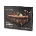 STARKE PRO Deska do krojenia i serwowania akacjowa z nóżkami 47 x 37 x 3,5 cm