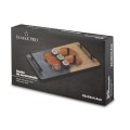 STARKE PRO Deska do serwowania przekąsek marmur bambus z uchwytami 35 x 20 cm