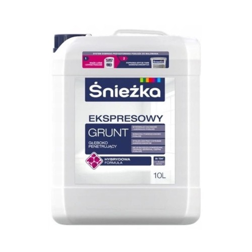 ŚNIEŻKA Grunt Ekspresowy głęboko penetrujący 10L