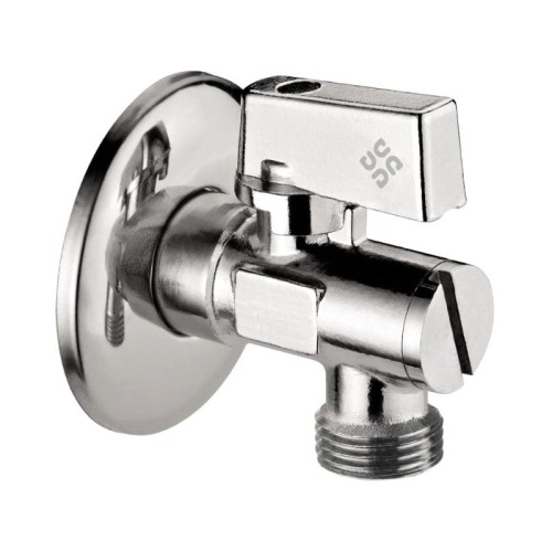 DEANTE Zawór kulowy do prania pralki lub zmywarki 1/2" - 3/4" chrom VFA_B64M