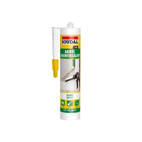 SOUDAL Akryl 280ml czarny