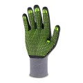 STALCO Rękawice robocze nylonowe NITRILE FLEX DOTS rozmiar 8