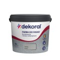 DEKORAL Farba akrylowa do fasad popielaty 5L