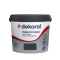 DEKORAL Farba akrylowa do fasad intensywnie szary 5L