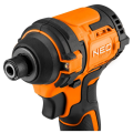NEO TOOLS Zakrętarka udarowa bezszczotkowa 18V, HEX ¼”, compact, 300 Nm